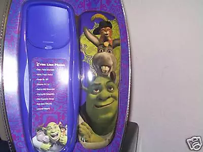 Shrek Third DreamWorks Telephone Trimline Land Line Plug In Phone New In Package • $22.24