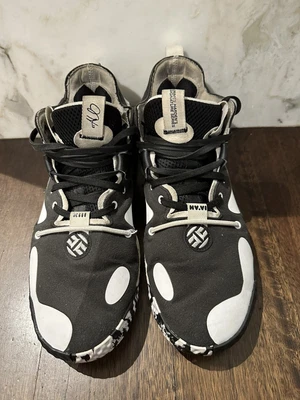 $70 • Buy Adidas Harden Vol. 6 Boost Black White Men Basketball Shoes Sneakers