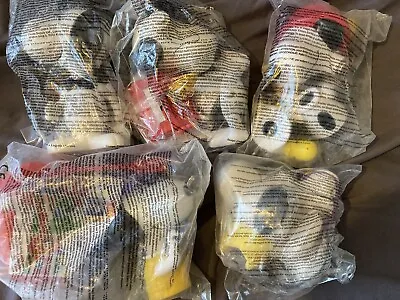Vintage Rare Snoopy McDonalds Happy Meal Toys From 2000s New Sealed X5 Of 12 Set • £19.99