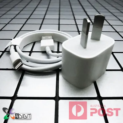 $29.95 • Buy 100% Original Genuine Apple IPhone6S IPhone7 Plus AC WALL CHARGER USB Data Cable