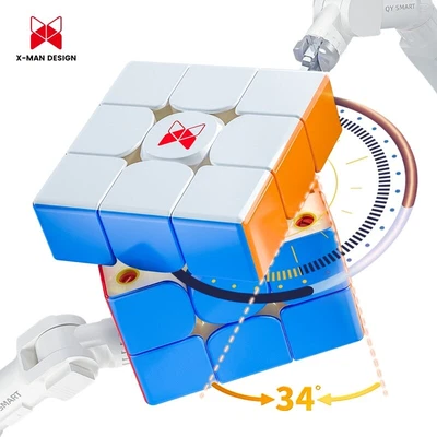 $28.61 • Buy QiYi X-Man Tornado V3M 3x3 Magnetic Magic Speed Cube Qiyi XMD Tornado V3
