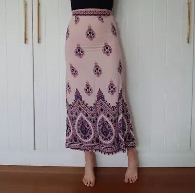 $29 • Buy ARNHEM Fitted Vintage Skirt 10 Boho Pretty Floral