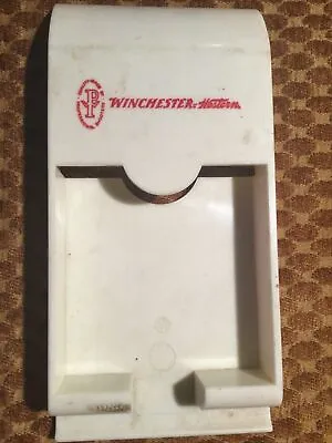 Vintage Winchester Western Store Sign Ammo Knife Hunting NOTE HOLDER • $68.39