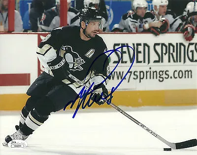 Mark Recchi Hand Signed 8x10 Photo Pittsburgh Penguins JSA #H69055 • $69.99