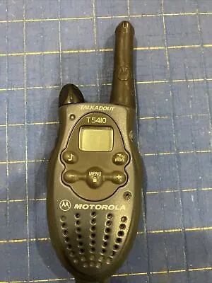 Motorola Talkabout T5710 1 Replacement Two Way Radio Black - Used - B19 • $16.99