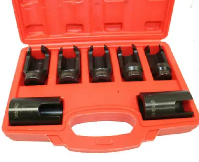 Pro 7pc Oxygen Sensor Injector Socket Set Automotive Oil Pressure Sending Tool • $49.28