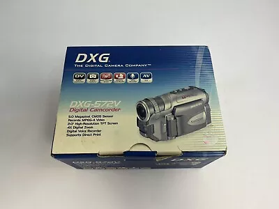 DXG-572V Digital Camcorder 5.0 MP 4x Zoom Digital Camera Company NEW • $39.99