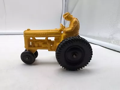 Vintage Yellow Auburn Rubber Tractor  • $14.99