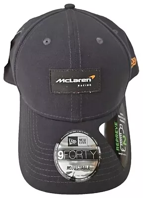 New Era McLaren Repreve F1 Formula 1 Team 9FORTY Snapback Hat Cap GRAY - OSFM • $43.50