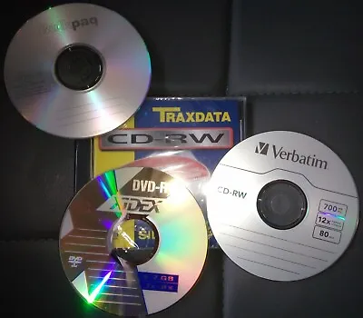 £2.95 • Buy CD-R CD-RW DVD-R DVD-RW Verbatim Philips Sony TDK... Recordable Disc 700MB 4.7GB