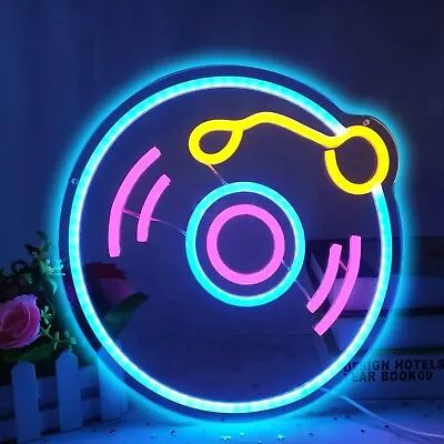 Music Neon Signs For Wall Decor Player Neon Light Live Music Neon Light Sign • $37.99