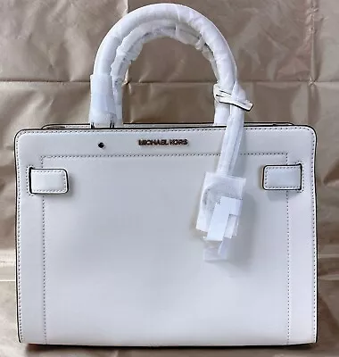 Michael Kors Handbag RAYNE Small Crossbody Optic White • $119