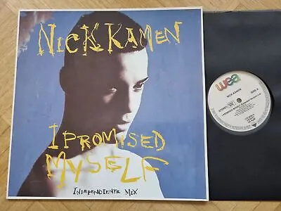 Nick Kamen - I Promised Myself (Independiente Mix) 12'' Vinyl Maxi Europe • £12.42