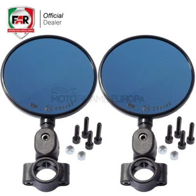 COPPIA SPECCHIETTI RETROVISORI PER MOTO YAMAHA - Foto 4