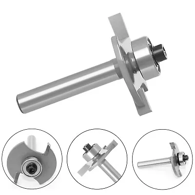 £8.29 • Buy 1/4'' Shank Router Bit Biscuit Joiner Cutter Wood Cutter T-slot Woodworking Tool