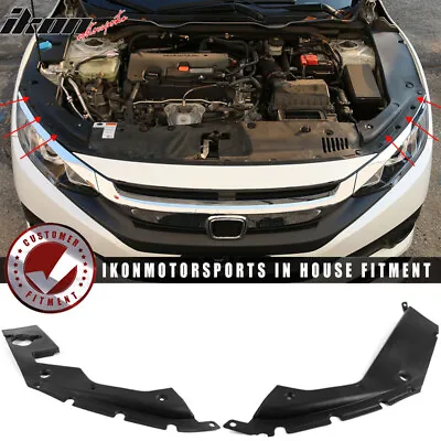 Fits 16-20 Honda Civic 10th Gen Engine Bay Hole Cover Long Version Side Panel • $26.99
