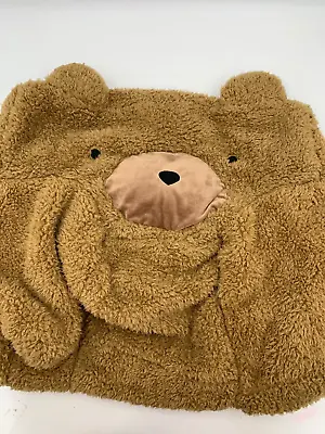 Pottery Barn Kids My First Anywhere Chair Caramel Sherpa Bear 18.25 H #298D • $74.55