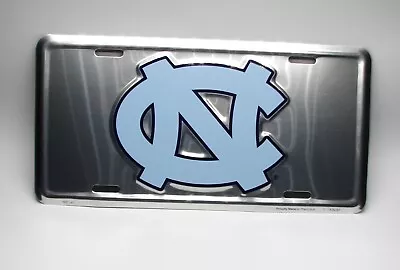 Unc North Carolina Tar Heels 3d Embossed Metal Car Novelty License Plate Tag • $12.98