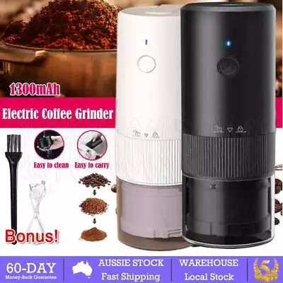 Electric Coffee Grinder Grinding Milling Bean Nut Spice Herb Blender Machine AU • $37.99