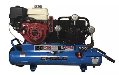 Eagle Compressor Air Compressor 10 Gallon Portable Gas Wheel Barrow • $2508.99