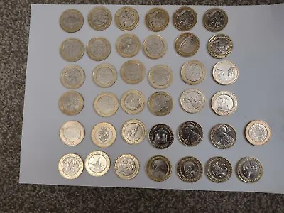 £200 • Buy 2 Pound Coin Job Lot, Commonwealth Games, Mary Rose, King James Bible, Navy.