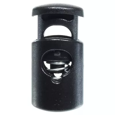 Paracord Planet Mini Cord Locks – Black – Fits A Variety Of Cords And Fabric • $6.99