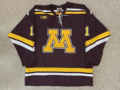 Minnesota Gophers Nick Seeler Big 10 Hockey Jersey XXL • $90
