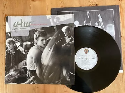 A-ha - Hunting High And Low  - Vinyl Lp - Original Issue - • £7.99