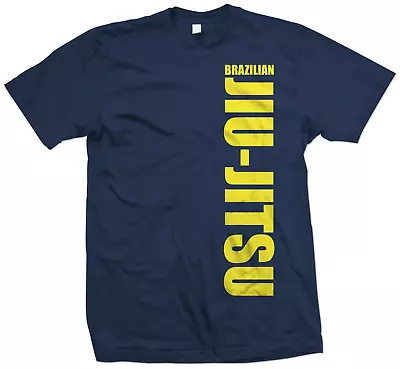 Brazilian Jiu Jitsu T-shirt - BJJ Fight Wear MMA UFC  - High Quality 100% Cotton • £10.99