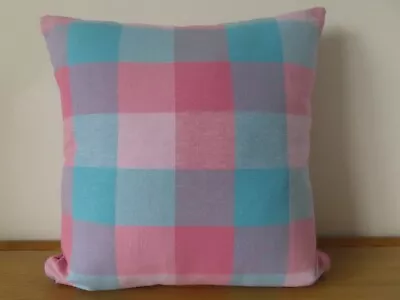 Laura Ashley Vintage 14” - 'Mitford Check' Striking Cushion Cover  D-Sided Zip • £9.99