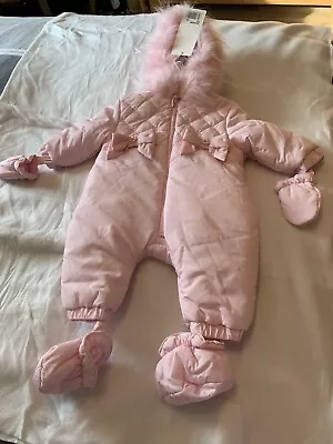 Mintini Baby Girl Snow Suit • £2