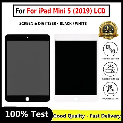 For IPad Mini 5 (2019) LCD Touch Screen Display Digitizer Replacement Assembly • £57.83