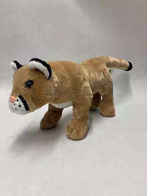 Adore Mountain Lion Cougar Stuffed Animal Posable Plush • $22.95