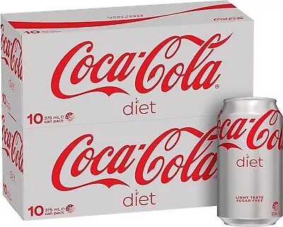 Brand New Coca-Cola Diet Coke Soft Drink Multipack Cans 20 X 375 ML Free Ship • $49.99