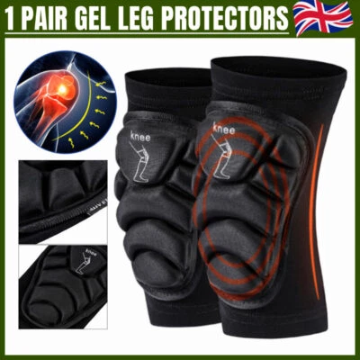 £9.49 • Buy 1Pair Gel Leg Protectors Knee Pads Construction Professional Work Safety Pad UK
