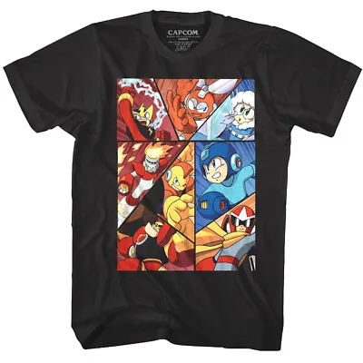 Megaman Robot Collage Men's T-Shirt Rockman Capcom • $22.13