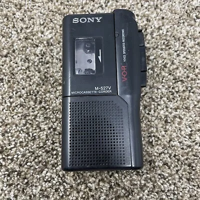 Sony M-527V Microcassette Voice Recorder For Parts Or Repair Not Working • $15