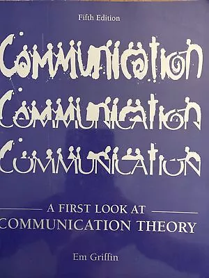 A First Look At Communication Theory- Em Griffin • $3.99