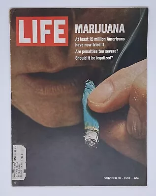 Life Magazine October 31 1969 Marijuana HR Pufnstuf Muppets Jim Henson Sesame St • $9.99