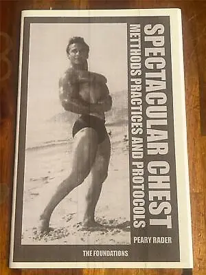 Peary Rader SPECTACULAR CHEST Bodybuilding Exercise Muscle Booklet 2020 • $4.99