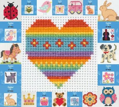 £8.99 • Buy Cross Stitch Kit Anchor Counted - Perfect For Children / Beginners - 1st Kit