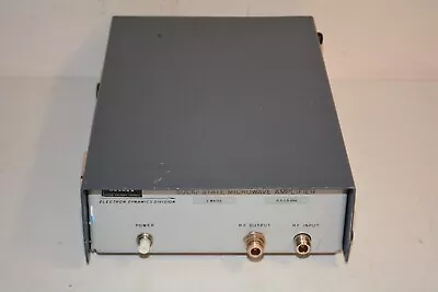 Hughes 1402 Solid State Microwave Amplifier #W4177 • $63