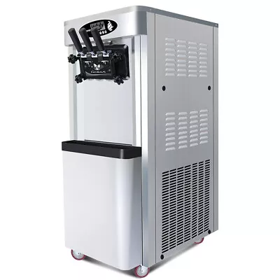 Soft Serve Ice Cream Machine 25-30L/H Commercial Ice Cream Maker Tabletop 2000W • $1834.55