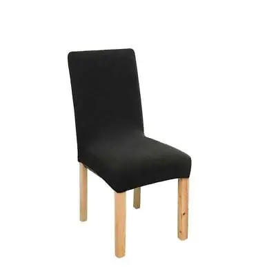 Dining Chair Seat Covers Slip Banquet Home Protective Stretch Removable Cover • £4.59