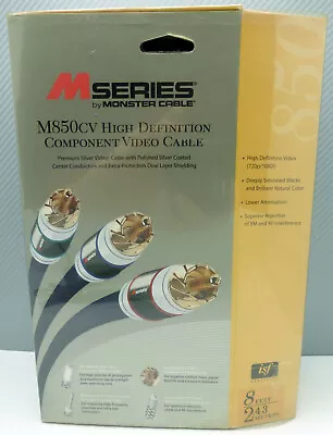 Monster Cable M850CV 8' Component Video Cable • $29.99