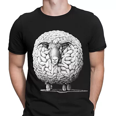 Sheep Farm Farmer Cute Animal Lovers Gift Novelty Mens T-Shirts Tee Top #D • £9.99