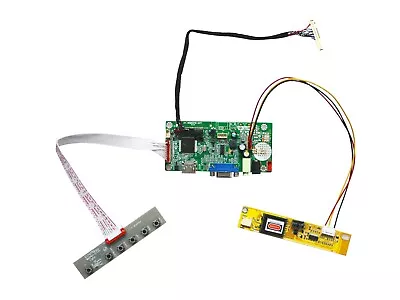 DIY Kit For 15  QD15TL03 QD15TL07 1280x800 LCD LVDS Controller Board HDMI+VGA • $24.99