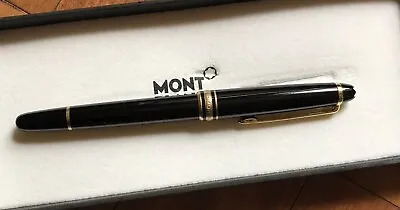 New Authentic MONTBLANC $580 Meisterstück Fountain Pen Medium • $475