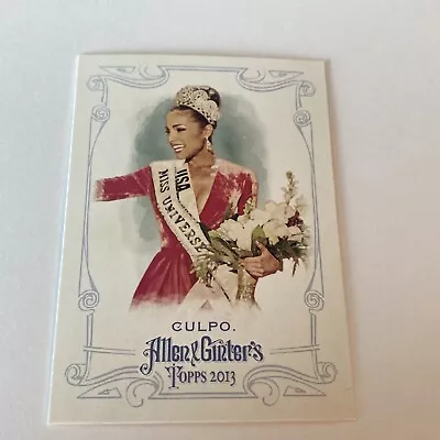 2013 Topps Allen & Ginter Olivia Culpo #124 Miss Universe MLB Baseball Card • $2