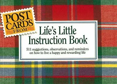 Postcards From Life's Little Instruction Book By Brown H. Jackson Jr. • £6.42